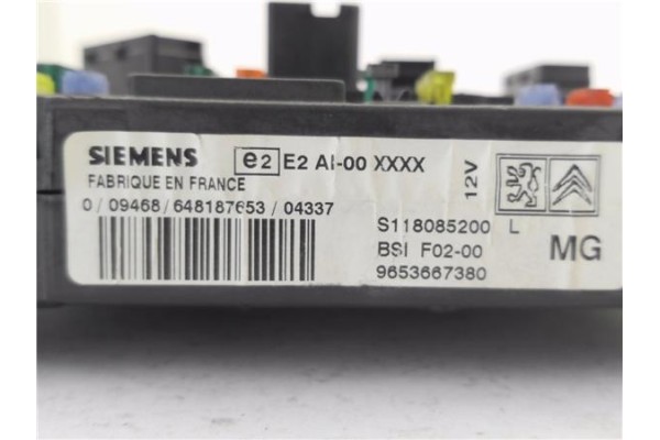 Recambio de bsi para citroen c2 1.1 referencia OEM IAM 1650882180 9653667380 
