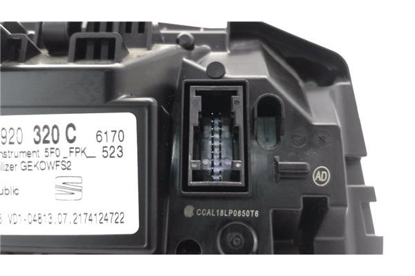 Recambio de cuadro completo para seat ateca (khp) 1.5 style referencia OEM IAM 5F0920320C A2C11905501 