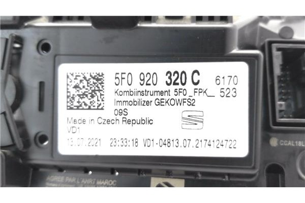 Recambio de cuadro completo para seat ateca (khp) 1.5 style referencia OEM IAM 5F0920320C A2C11905501 