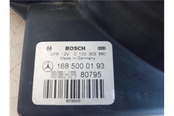 Recambio de electroventilador para mercedes-benz clase a (bm 168) 1.7 170 cdi (168.008) referencia OEM IAM A1685050155 168500019