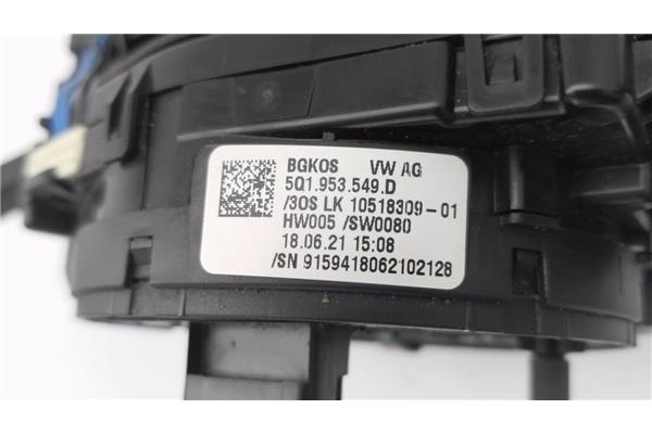 Recambio de mando intermitencia para seat ateca (khp) 1.5 style referencia OEM IAM 5Q1953507FL 1,05E+09 