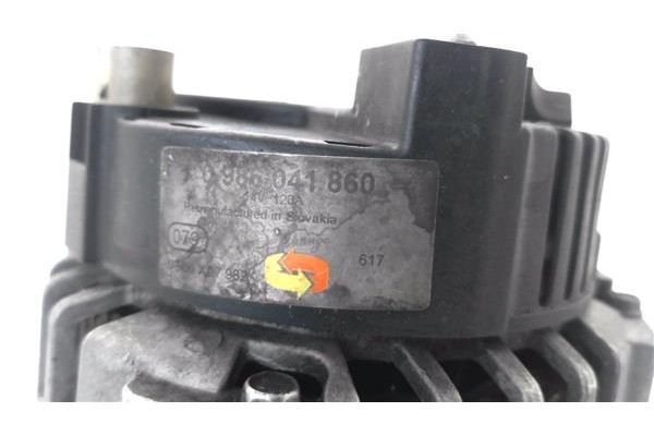 Recambio de alternador para skoda superb (3u4) 1.9 tdi referencia OEM IAM 0986041860  