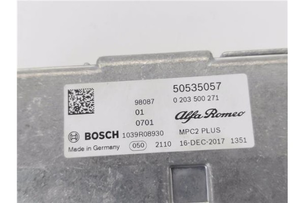 Recambio de camara para alfa romeo giulia (952) 2.2 super referencia OEM IAM 50535057 203500271 