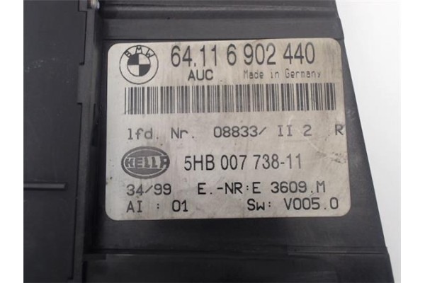 Recambio de mandos climatizador para bmw serie 3 berlina (e46) referencia OEM IAM 64116902440  