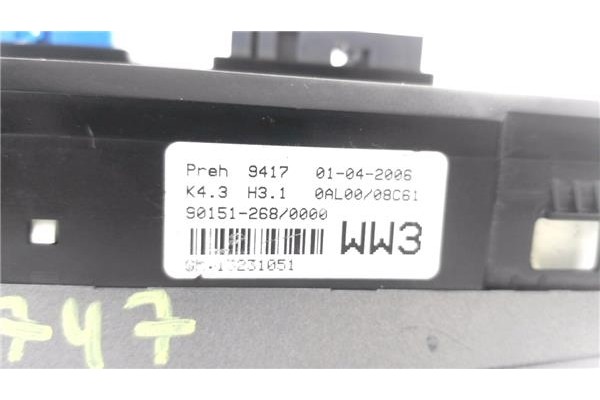 Recambio de mandos calefaccion / a.a. para opel astra h gtc 1.4 referencia OEM IAM 90151268  