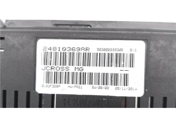 Recambio de display para renault scenic iii (jz) 1.2 grand expression referencia OEM IAM 248103698R 5,03002E+11 