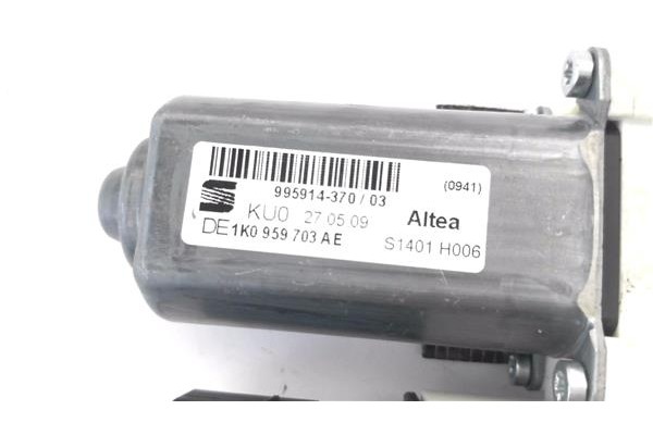 Recambio de motor elevalunas trasero izquierdo para seat altea xl (5p5) 2.0 freetrack 4x4 referencia OEM IAM 1K0959703AE  