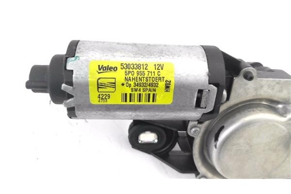 Recambio de motor limpiaparabrisas trasero para seat altea xl (5p5) 2.0 freetrack 4x4 referencia OEM IAM 5P0955711C 53033812 