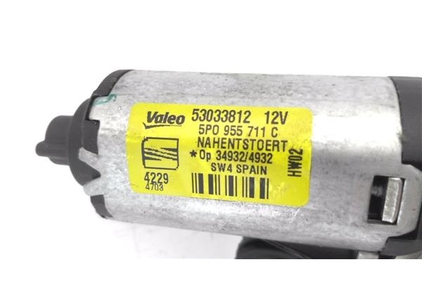 Recambio de motor limpiaparabrisas trasero para seat altea xl (5p5) 2.0 freetrack 4x4 referencia OEM IAM 5P0955711C 53033812 