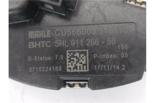Recambio de resistencia calefaccion para mercedes-benz vito furgón (447) 2.1 114/116 cdi, 119 cdi/bt 4x4 extralang (447.605) ref