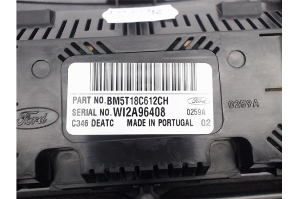 Recambio de mandos climatizador para ford focus iii referencia OEM IAM BM5T18C612CH WI2A96408 