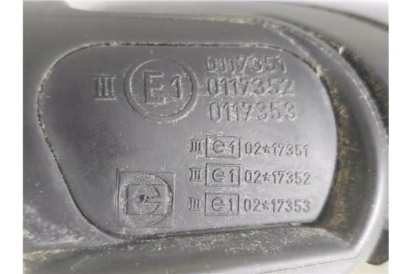 Recambio de retrovisor electrico izquierdo para bmw serie 3 compacto (e46) 2.0 320td referencia OEM IAM 51167011937 E10117351 