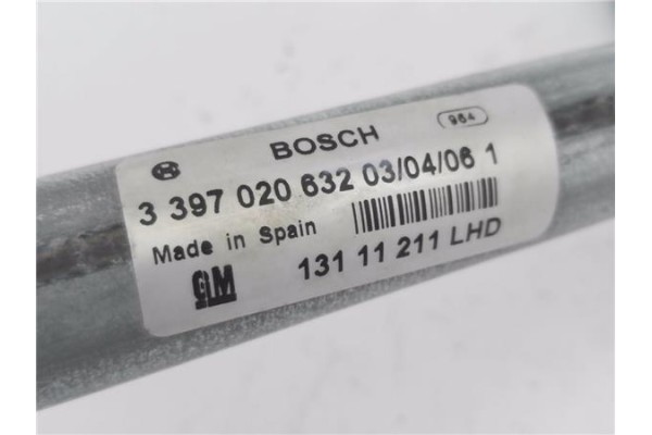 Recambio de motor limpiaparabrisas delantero para opel astra h gtc 1.4 referencia OEM IAM 13111211 2390241538 