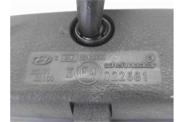 Recambio de retrovisor interior para hyundai i20 (pb) 1.2 referencia OEM IAM 851014A100 E4022681 
