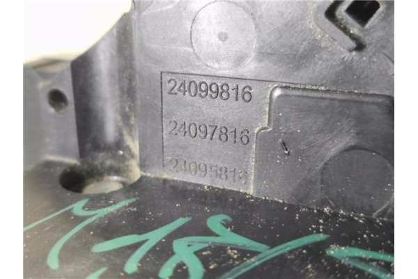 Recambio de cerradura puerta corredera derecha para fiat scudo 2.0 d multijet referencia OEM IAM 24099158 24098158 