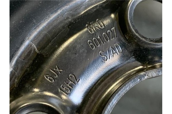 Recambio de rueda completa repuesto para volkswagen polo v (6c1) 1.2 advance bmt referencia OEM IAM 6R0601027  