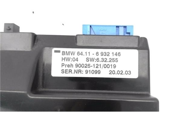Recambio de mandos calefaccion / a.a. para bmw serie 7 (e65/e66) 3.0 730d referencia OEM IAM 64116932146 90025121 
