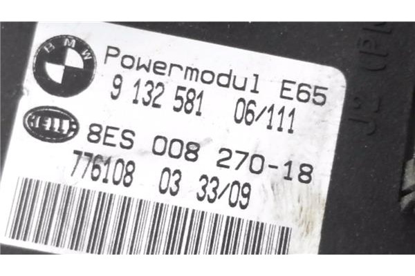 Recambio de centralita para bmw serie 7 (e65/e66) 3.0 730d referencia OEM IAM 913258106 8ES00827018 