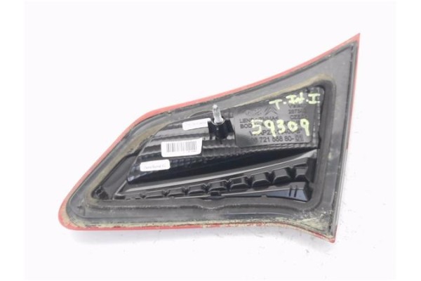Recambio de piloto porton trasero izquierdo para citroen c4 (b7) 1.6 hdi 90 referencia OEM IAM 9672155880  