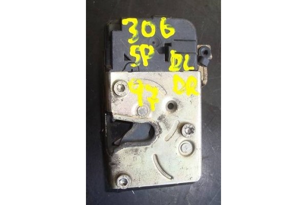 Recambio de cierre electromagnetico delantero derecho para peugeot 306 (7b, n3, n5) 1.9 srdt referencia OEM IAM   