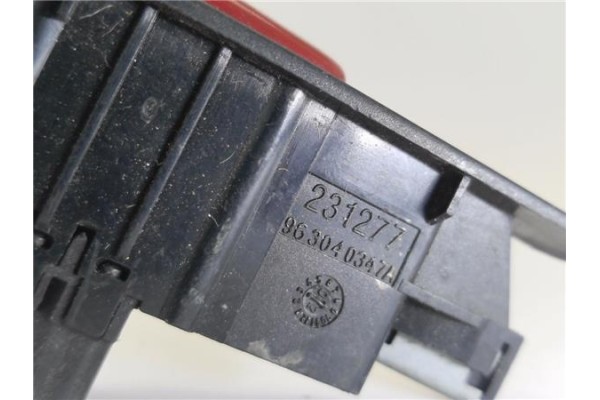 Recambio de interruptor luces emergencia para peugeot 406 berlina (s1/s2) 1.8 sr pack referencia OEM IAM 963040347A  