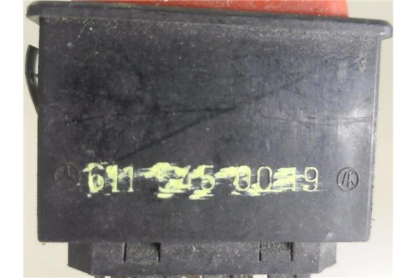 Recambio de interruptor luces emergencia para mercedes-benz vito furgón (638) 2.0 113  (638.014) referencia OEM IAM 6115450019  