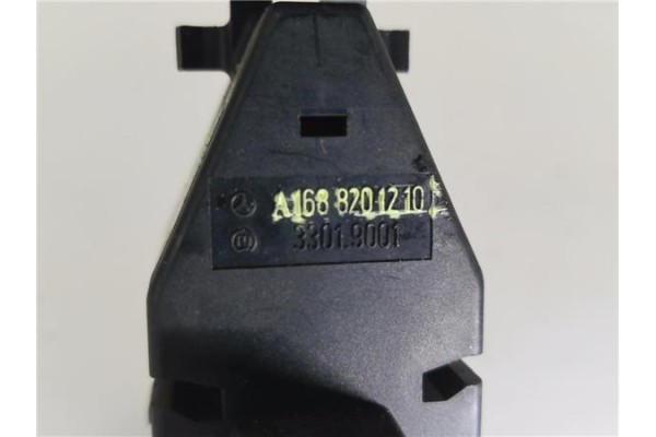 Recambio de interruptor luces emergencia para mercedes-benz clase a (bm 168) 1.4 140 (168.031) referencia OEM IAM A1688201210  