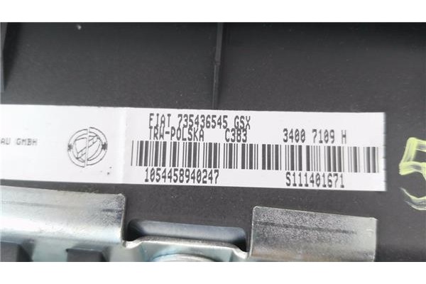 Recambio de airbag salpicadero para fiat ii panda (169) 1.2 referencia OEM IAM 735436545 3,03E+07 