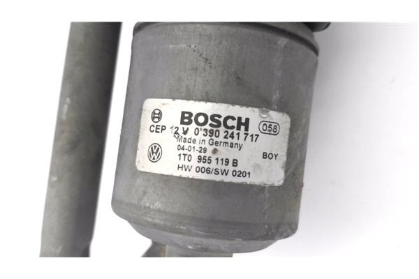 Recambio de motor limpiaparabrisas delantero para volkswagen touran (1t1) 2.0 tdi referencia OEM IAM 1T0955119B 390241717 