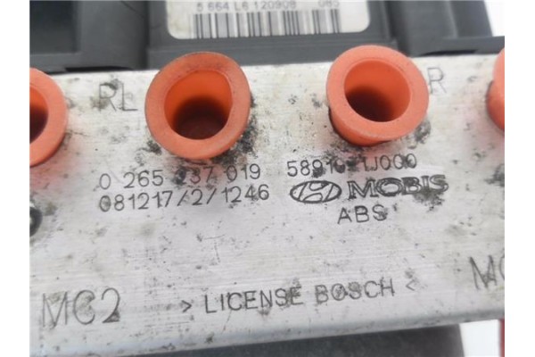 Recambio de nucleo abs para hyundai i20 (pb) 1.2 referencia OEM IAM 589101J000 265237019 