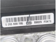 Recambio de nucleo abs para hyundai i20 (pb) 1.2 referencia OEM IAM 589101J000 265237019 