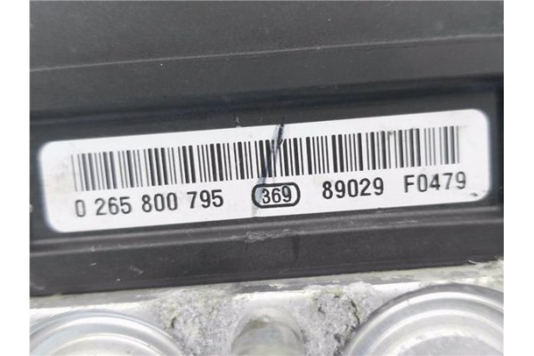 Recambio de nucleo abs para hyundai i20 (pb) 1.2 referencia OEM IAM 589101J000 265237019 
