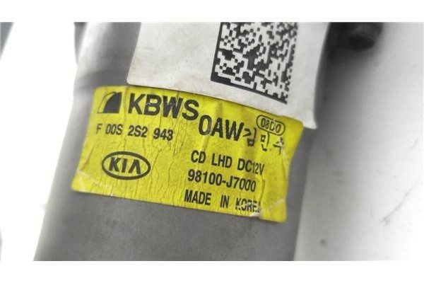 Recambio de motor limpiaparabrisas delantero para kia ceed (jd) 1.0 drive referencia OEM IAM 98100J7000  