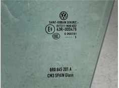 Recambio de luna puerta delantero izquierda para volkswagen polo v (6c1) 1.2 advance bmt referencia OEM IAM 6R0845201A  