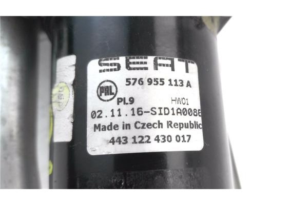 Recambio de motor limpiaparabrisas delantero para seat ateca (kh7) 2.0 style 4drive referencia OEM IAM 576955113A 443122430017 