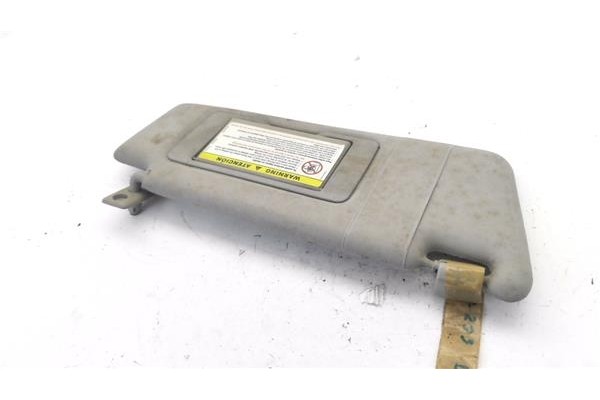 Recambio de parasol derecho para mercedes-benz clase c (bm 203) berlina 1.8 200 compressor (203.042) referencia OEM IAM A2038102