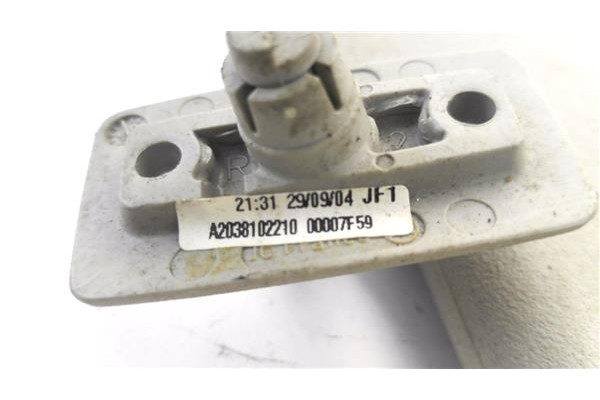 Recambio de parasol derecho para mercedes-benz clase c (bm 203) berlina 1.8 200 compressor (203.042) referencia OEM IAM A2038102