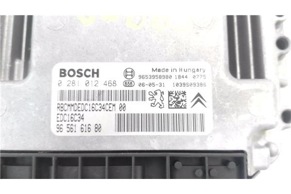 Recambio de centralita para citroen xsara picasso 1.6 hdi referencia OEM IAM 9656161680 0281012468 