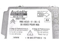 Recambio de centralita airbag para citroen xsara picasso 1.6 hdi referencia OEM IAM 9659111980 602327400 