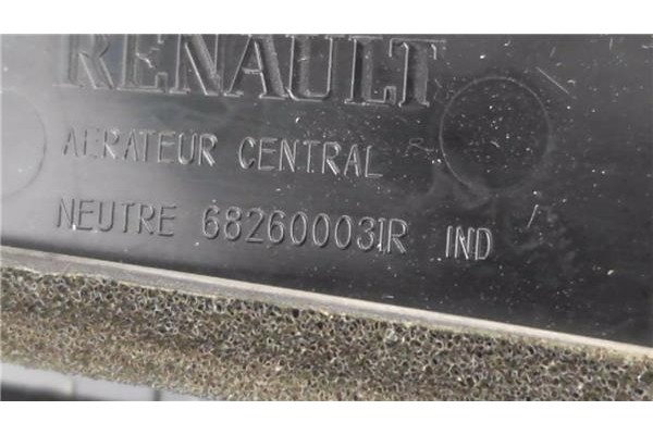 Recambio de rejilla entrada de aire para renault grand scénic iii (jz0/1_) 1.5 dci referencia OEM IAM 682600036R 682605284R 