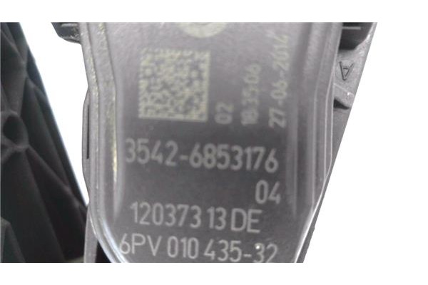 Recambio de pedal acelerador para bmw serie 1 berlina 5p (f20) 2.0 116d referencia OEM IAM 35426853176 6PV01043532 