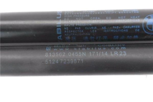 Recambio de amortiguador porton para bmw serie 1 berlina 5p (f20) 2.0 116d referencia OEM IAM 51247239871 8135620455N 
