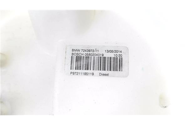 Recambio de bomba combustible para bmw serie 1 berlina 5p (f20) 2.0 116d referencia OEM IAM 724397211 580204019 