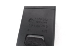 Recambio de anclaje cinturon trasero izquierdo para bmw serie 1 berlina 5p (f20) 2.0 116d referencia OEM IAM 7266352 619636700D 