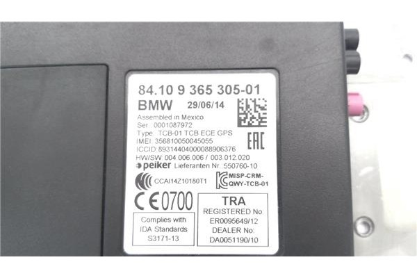 Recambio de centralita para bmw serie 1 berlina 5p (f20) 2.0 116d referencia OEM IAM 8410936530501 0001087972 