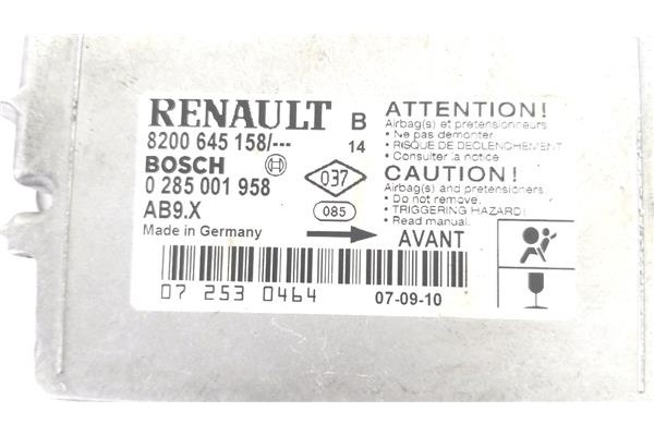 Recambio de centralita para renault megane ii (bm0/1_, cm0/1_) 2.0 16v (bm0u, cm0u) referencia OEM IAM 8200509552 215854212A 