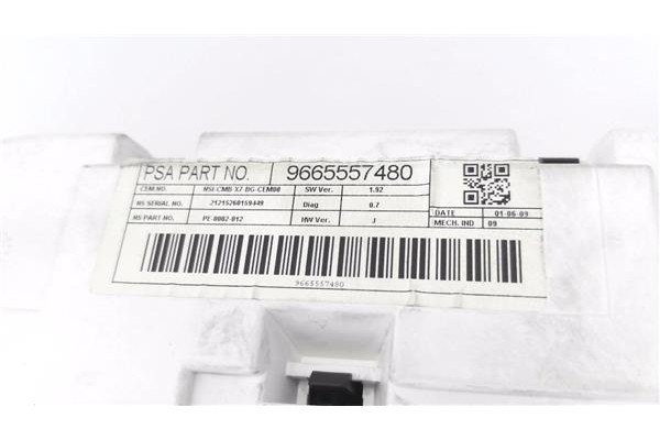 Recambio de cuadro completo para citroen c5 tourer 2.0 business class referencia OEM IAM 9809867480  