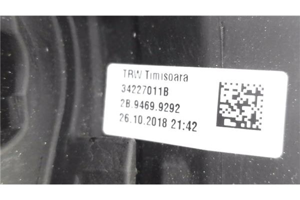 Recambio de volante para dacia sandero stepway 2017-2020 1.0 sce stepway 75 (b8jc, b8jd) referencia OEM IAM 484007767R  