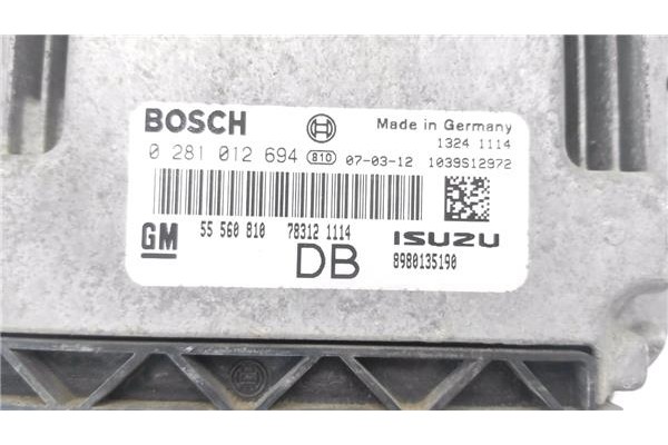 Recambio de centralita para opel astra h gtc 1.7 cdti referencia OEM IAM 8980135190 0281012694 