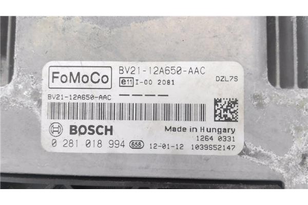 Recambio de centralita para ford fiesta vi 1.6 tdci referencia OEM IAM BV2112A650AAC 281018994 